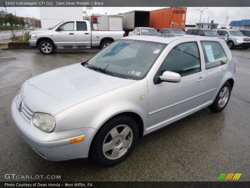 Satin Silver Metallic / Black 1999 Volkswagen GTI GLS