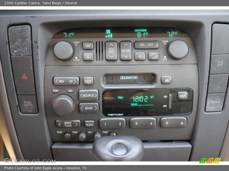 Audio System of 2000 Catera 