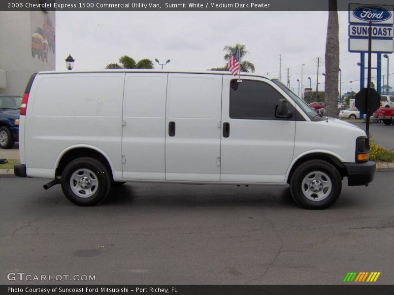 Summit White / Medium Dark Pewter 2006 Chevrolet Express 1500 Commercial Utility Van