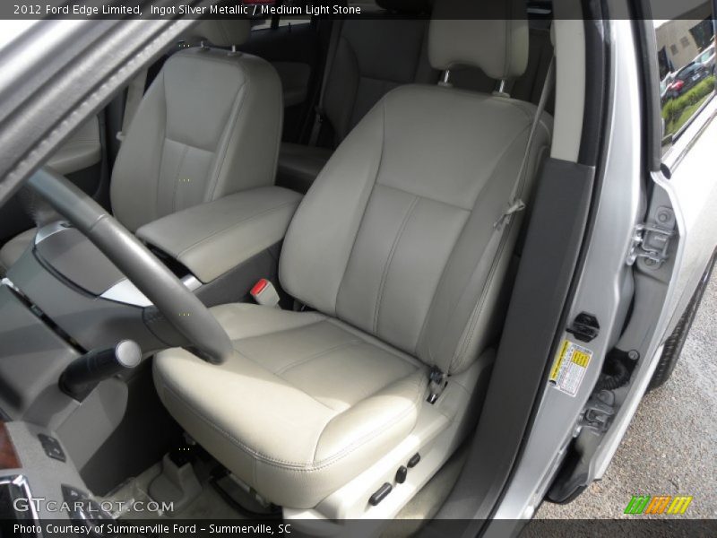 Ingot Silver Metallic / Medium Light Stone 2012 Ford Edge Limited