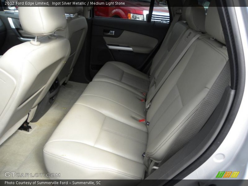 Ingot Silver Metallic / Medium Light Stone 2012 Ford Edge Limited