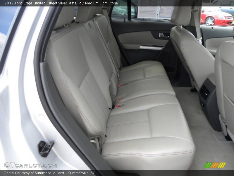 Ingot Silver Metallic / Medium Light Stone 2012 Ford Edge Limited