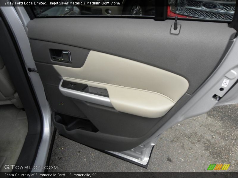 Ingot Silver Metallic / Medium Light Stone 2012 Ford Edge Limited