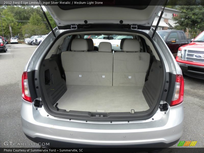 Ingot Silver Metallic / Medium Light Stone 2012 Ford Edge Limited