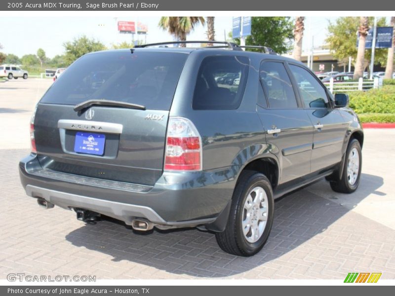 Sage Brush Pearl / Ebony 2005 Acura MDX Touring