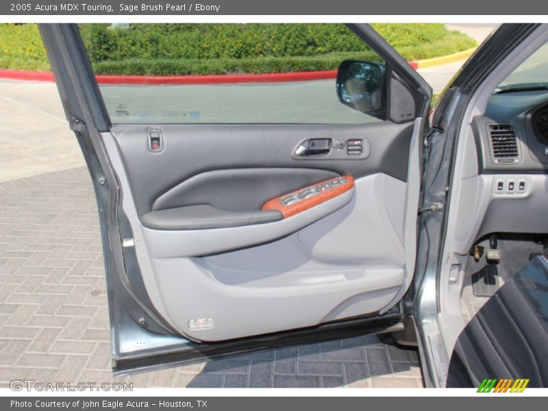 Sage Brush Pearl / Ebony 2005 Acura MDX Touring