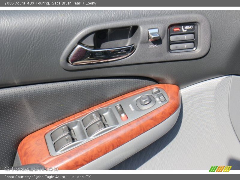 Sage Brush Pearl / Ebony 2005 Acura MDX Touring