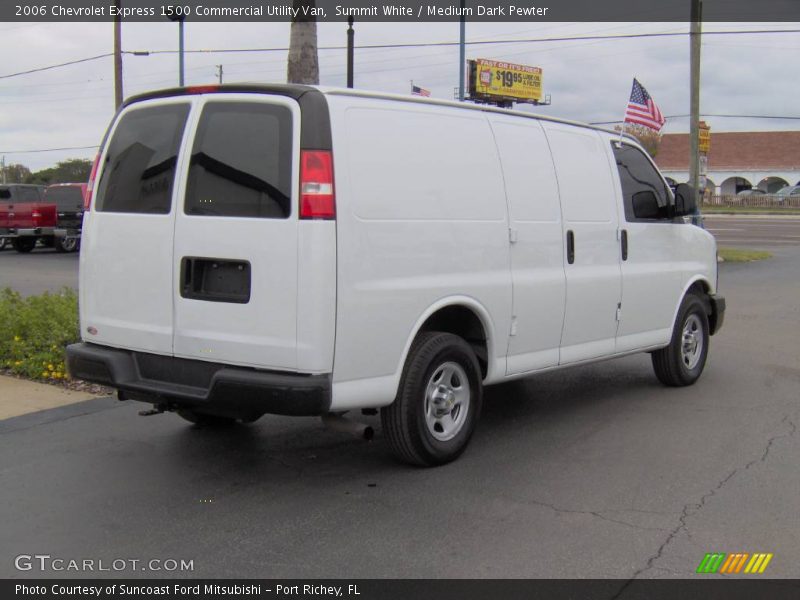 Summit White / Medium Dark Pewter 2006 Chevrolet Express 1500 Commercial Utility Van