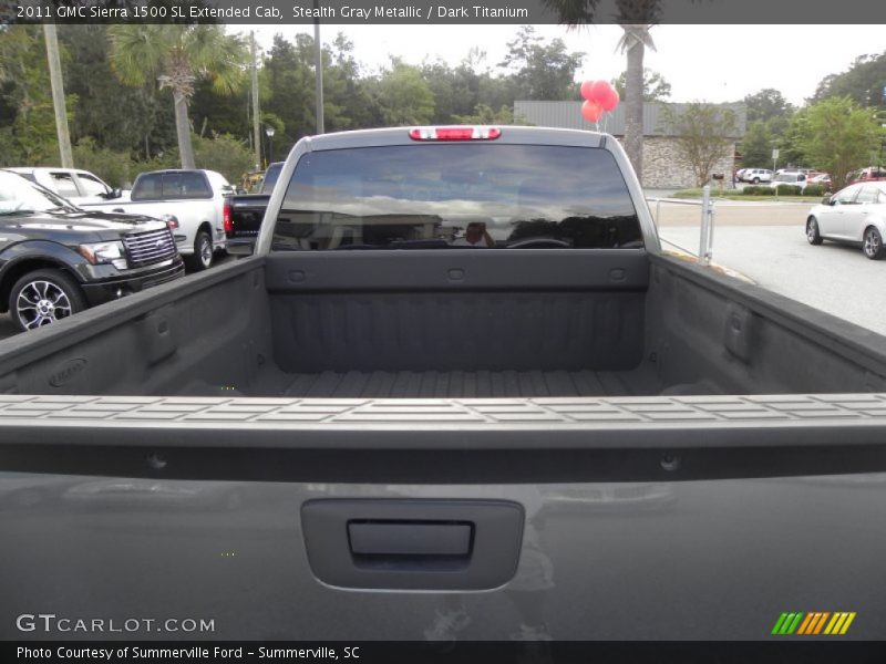 Stealth Gray Metallic / Dark Titanium 2011 GMC Sierra 1500 SL Extended Cab