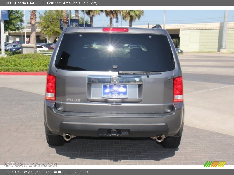 Polished Metal Metallic / Gray 2010 Honda Pilot EX-L