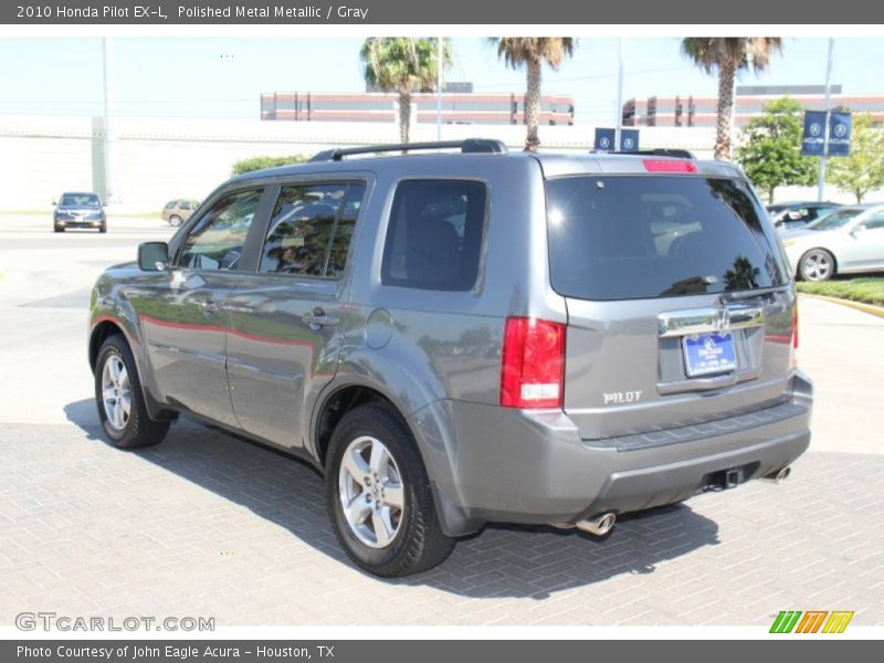 Polished Metal Metallic / Gray 2010 Honda Pilot EX-L
