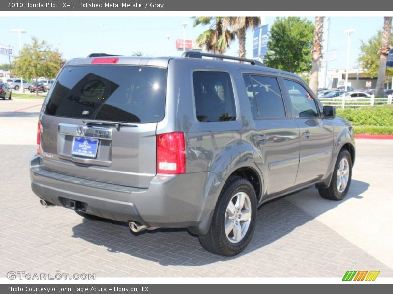 Polished Metal Metallic / Gray 2010 Honda Pilot EX-L
