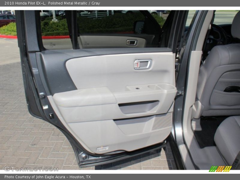 Polished Metal Metallic / Gray 2010 Honda Pilot EX-L
