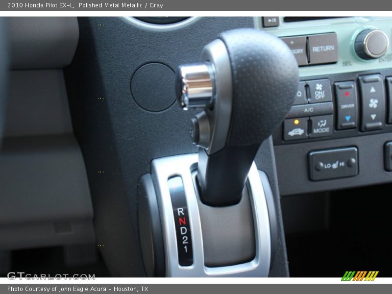 Polished Metal Metallic / Gray 2010 Honda Pilot EX-L
