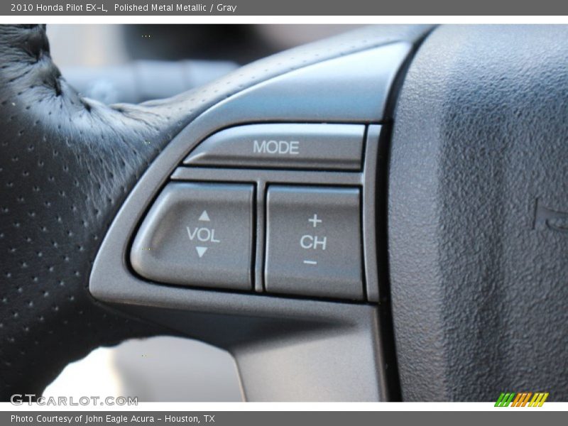 Polished Metal Metallic / Gray 2010 Honda Pilot EX-L