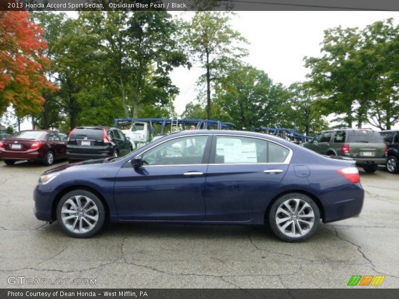  2013 Accord Sport Sedan Obsidian Blue Pearl