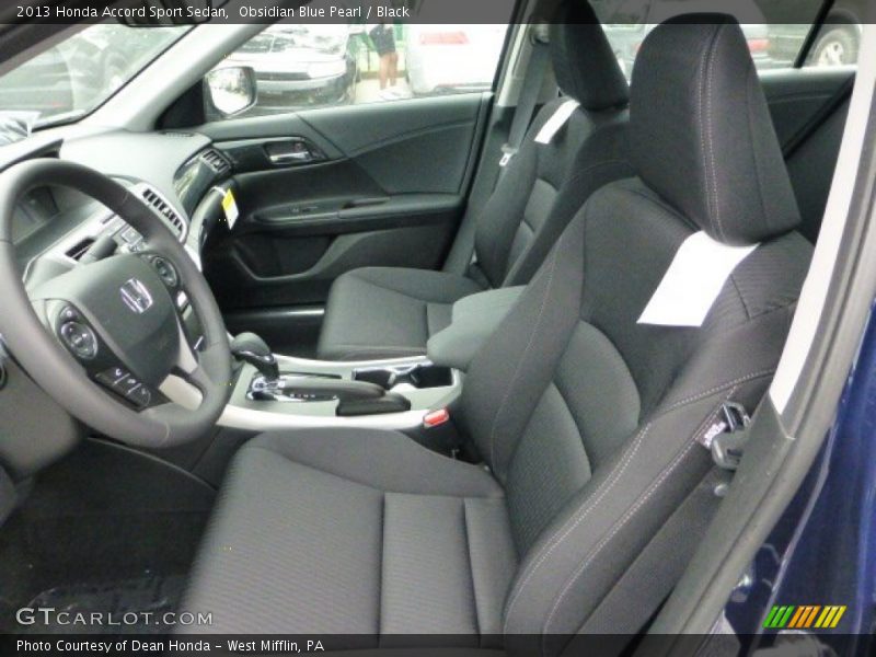  2013 Accord Sport Sedan Black Interior