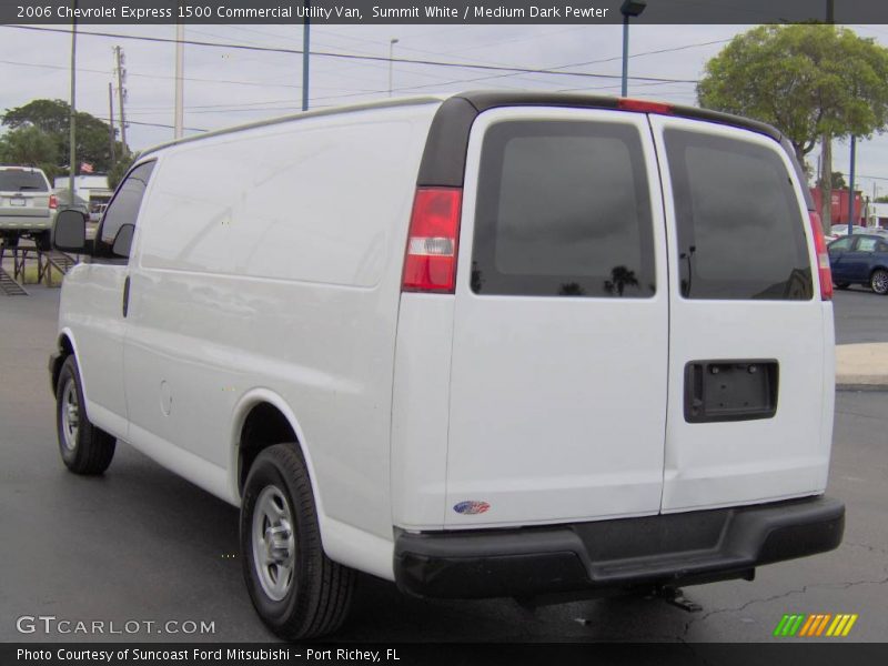 Summit White / Medium Dark Pewter 2006 Chevrolet Express 1500 Commercial Utility Van