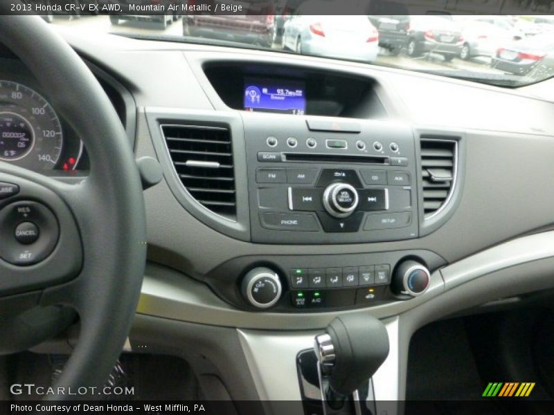 Controls of 2013 CR-V EX AWD