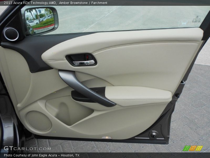 Amber Brownstone / Parchment 2013 Acura RDX Technology AWD
