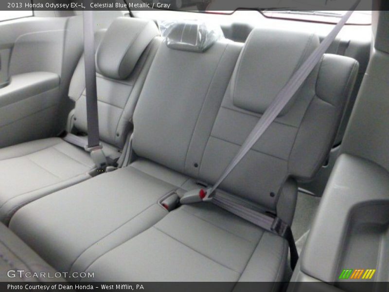 Rear Seat of 2013 Odyssey EX-L