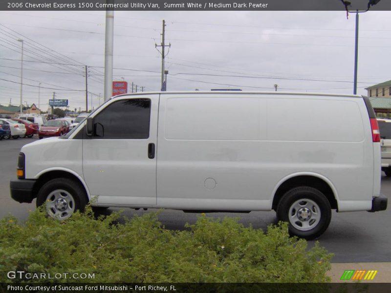 Summit White / Medium Dark Pewter 2006 Chevrolet Express 1500 Commercial Utility Van
