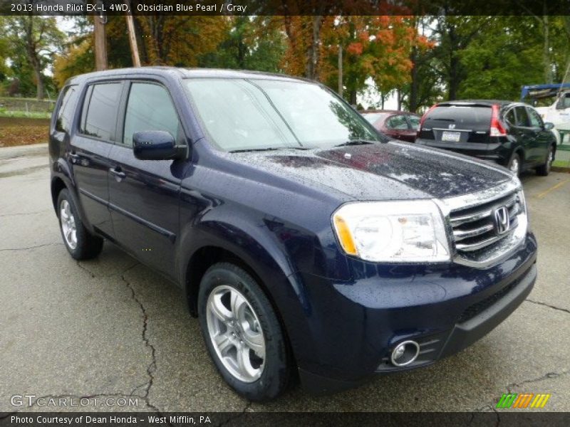 Front 3/4 View of 2013 Pilot EX-L 4WD