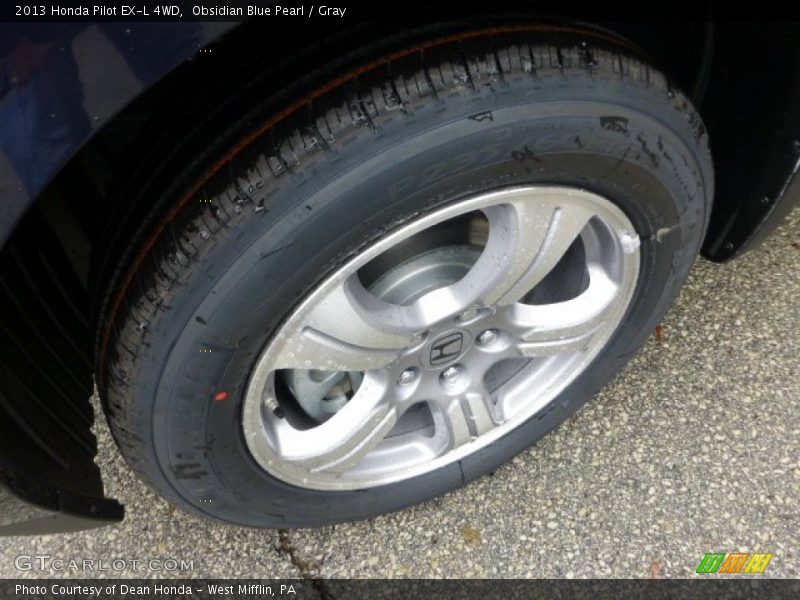  2013 Pilot EX-L 4WD Wheel