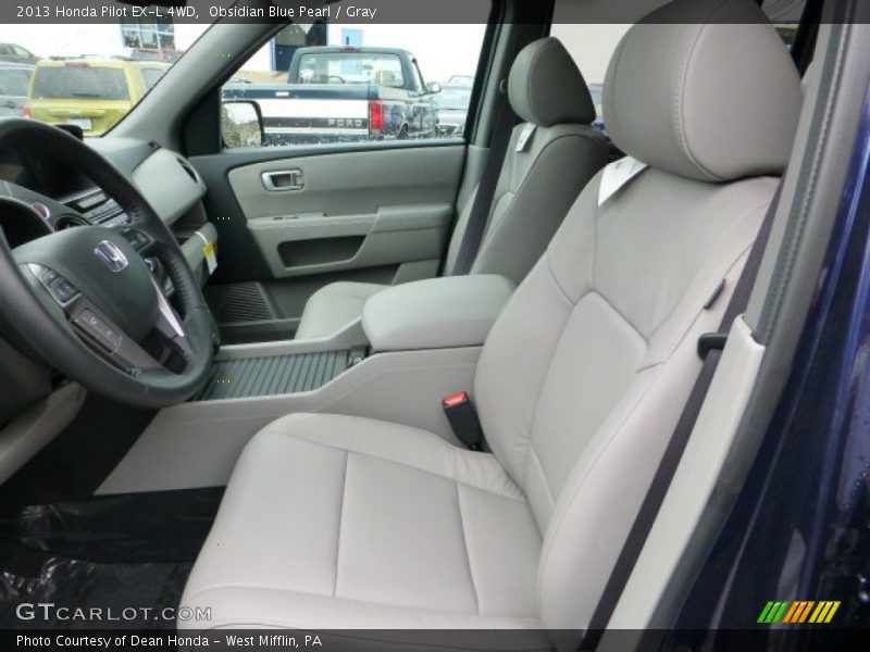  2013 Pilot EX-L 4WD Gray Interior