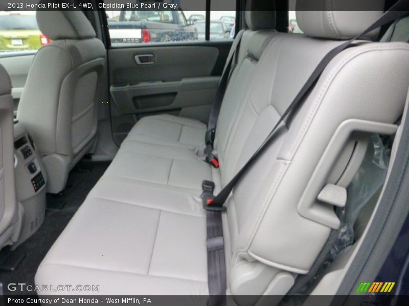  2013 Pilot EX-L 4WD Gray Interior