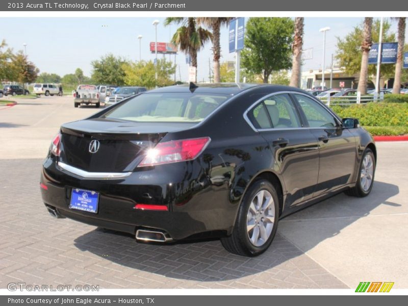 Crystal Black Pearl / Parchment 2013 Acura TL Technology