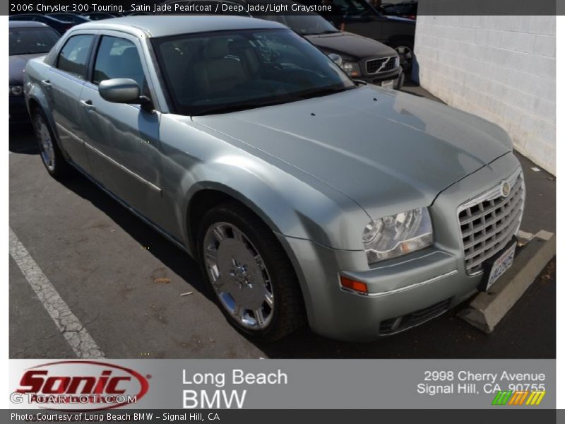 Satin Jade Pearlcoat / Deep Jade/Light Graystone 2006 Chrysler 300 Touring