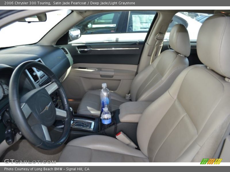 Satin Jade Pearlcoat / Deep Jade/Light Graystone 2006 Chrysler 300 Touring