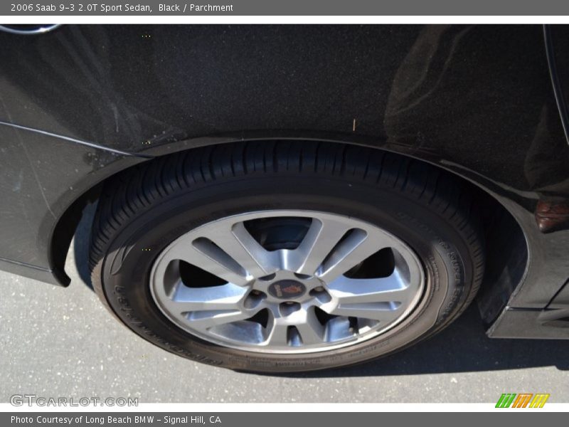 Black / Parchment 2006 Saab 9-3 2.0T Sport Sedan
