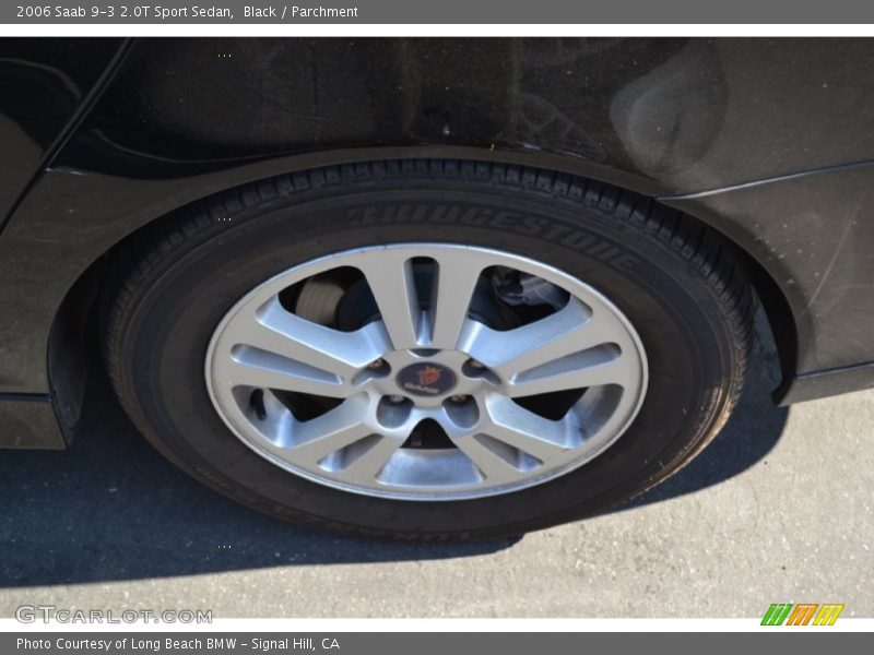 Black / Parchment 2006 Saab 9-3 2.0T Sport Sedan