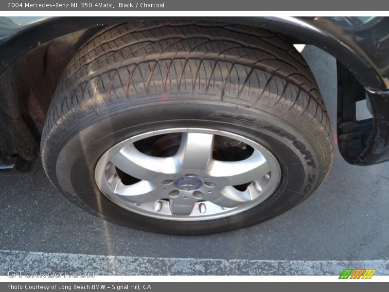 Black / Charcoal 2004 Mercedes-Benz ML 350 4Matic