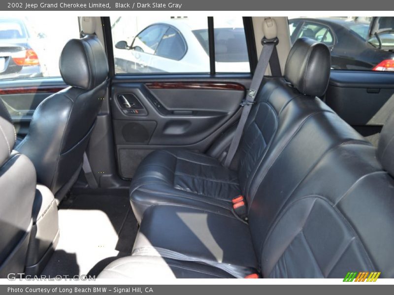 Black / Dark Slate Gray 2002 Jeep Grand Cherokee Limited