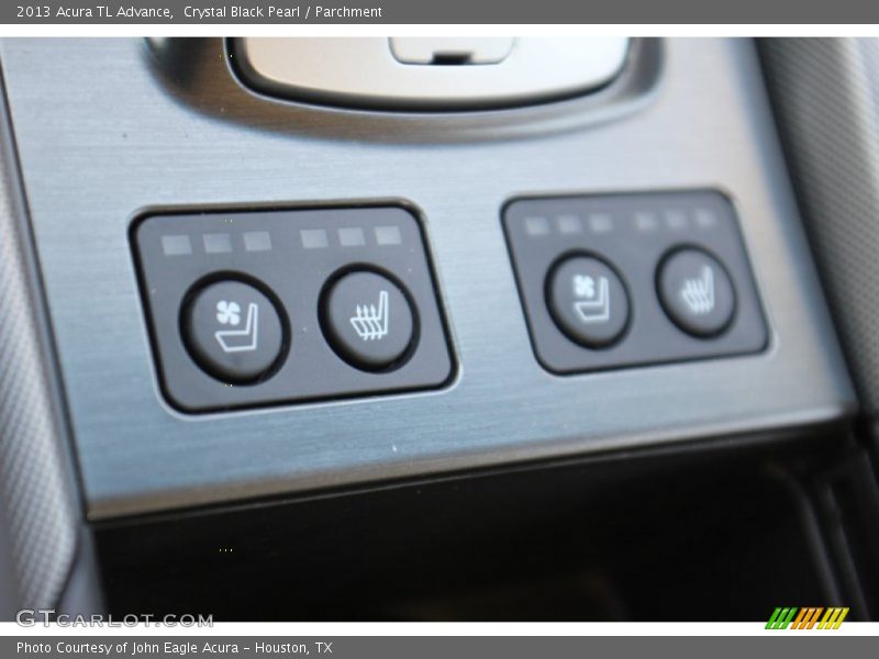 Crystal Black Pearl / Parchment 2013 Acura TL Advance