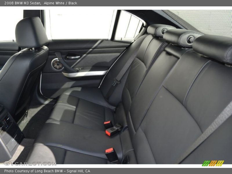 Alpine White / Black 2008 BMW M3 Sedan