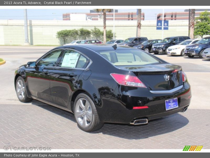 Crystal Black Pearl / Parchment 2013 Acura TL Advance