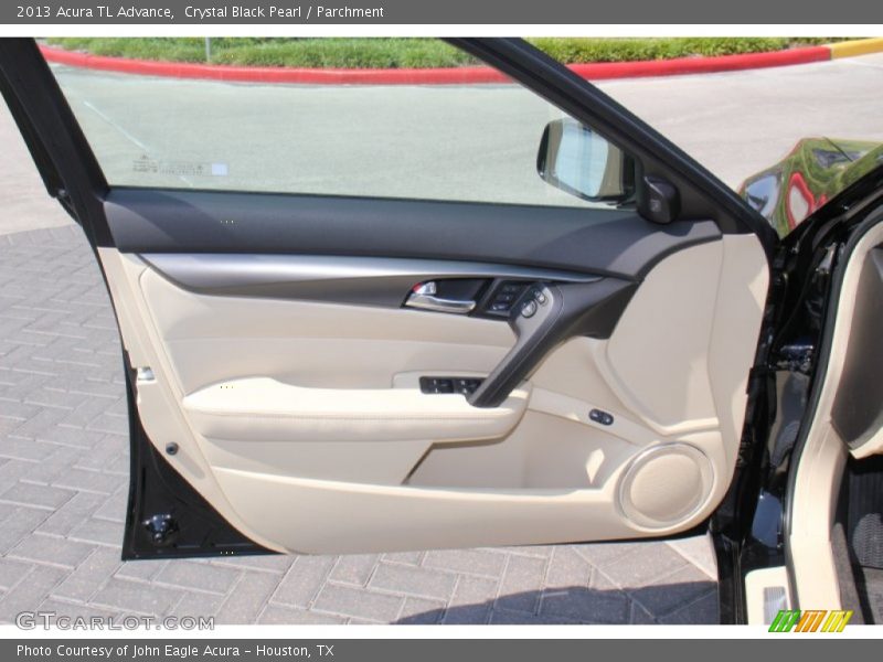 Crystal Black Pearl / Parchment 2013 Acura TL Advance