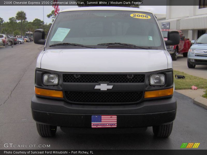 Summit White / Medium Dark Pewter 2006 Chevrolet Express 1500 Commercial Utility Van