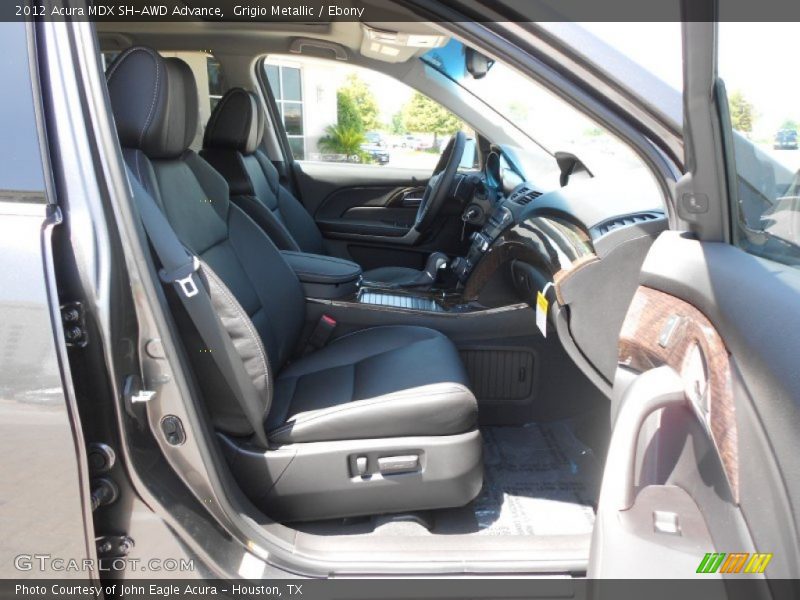 Grigio Metallic / Ebony 2012 Acura MDX SH-AWD Advance