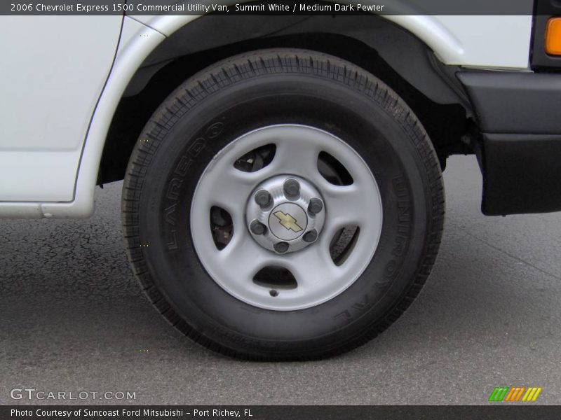 Summit White / Medium Dark Pewter 2006 Chevrolet Express 1500 Commercial Utility Van