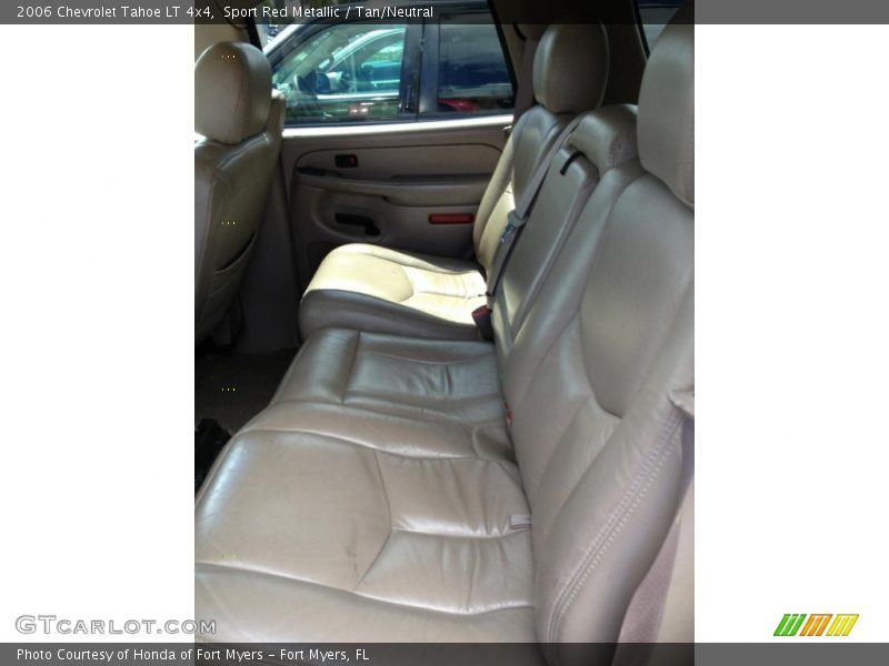 Sport Red Metallic / Tan/Neutral 2006 Chevrolet Tahoe LT 4x4