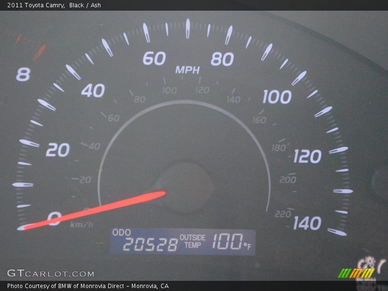 Black / Ash 2011 Toyota Camry