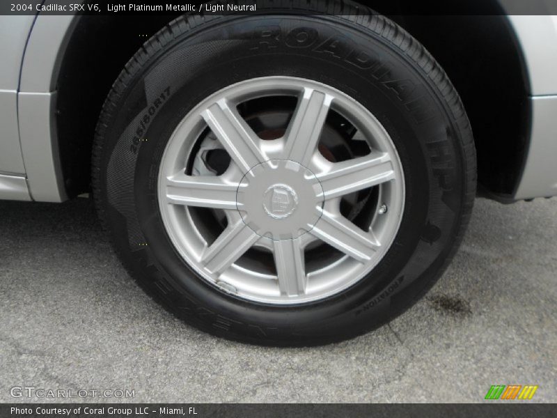 Light Platinum Metallic / Light Neutral 2004 Cadillac SRX V6