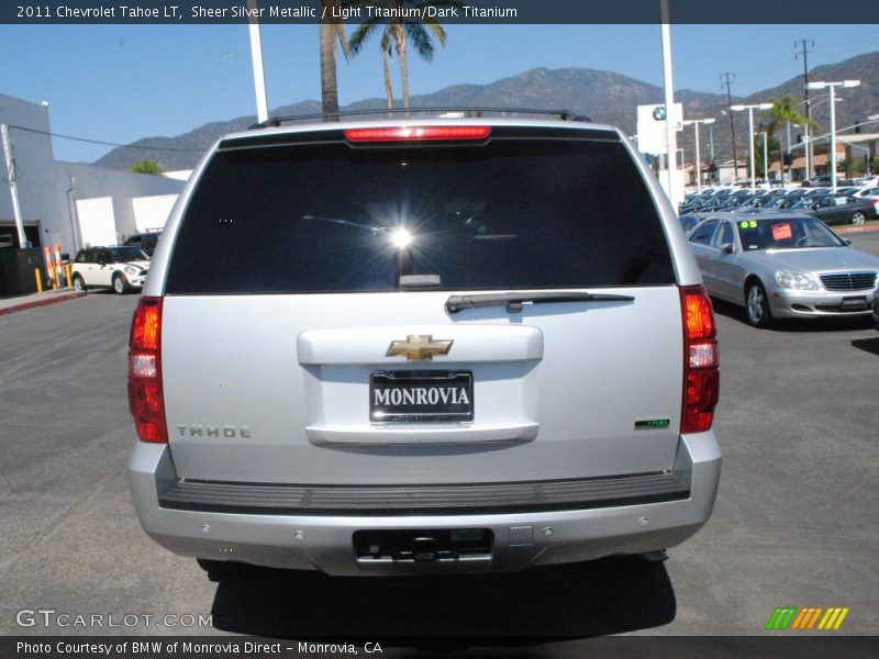 Sheer Silver Metallic / Light Titanium/Dark Titanium 2011 Chevrolet Tahoe LT