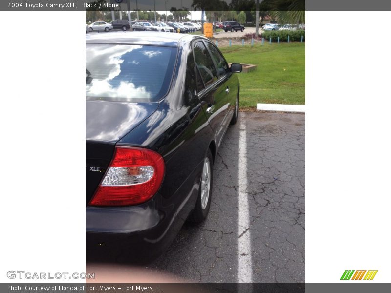 Black / Stone 2004 Toyota Camry XLE