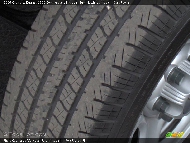 Summit White / Medium Dark Pewter 2006 Chevrolet Express 1500 Commercial Utility Van